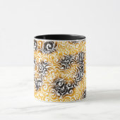 Swirly Leopard Pattern マグカップ (中央)