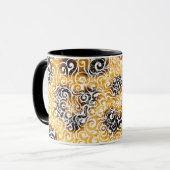 Swirly Leopard Pattern マグカップ (正面左)