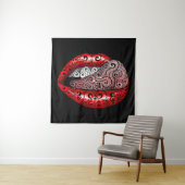 Swirly Precious Tongue タペストリー (インサイチュ)