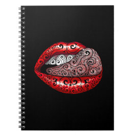 Swirly Precious Tongue ノートブック