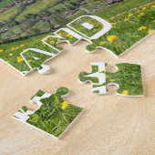 Swiss Alpine Mountain Landscape ジグソーパズル (側面)