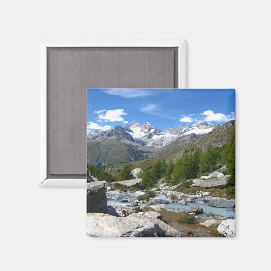 Swiss Alps マグネット (正面/裏面)