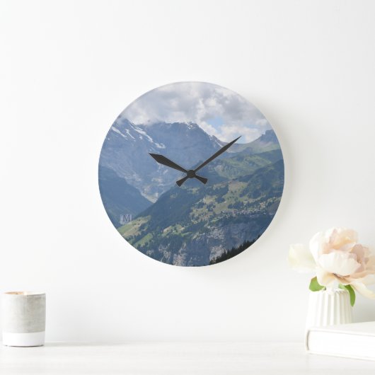 Swiss Alps Clock ラージ壁時計 (ホーム)