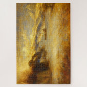 Swiss Alps Snowy Mountain Turner Art Puzzle ジグソーパズル (縦)