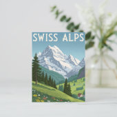 Swiss Alps Travel ポストカード (スタンド正面)