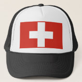 Swiss flag キャップ (正面)