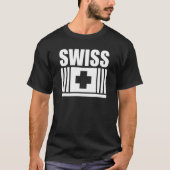 Swiss Switzerland Tシャツ (正面)