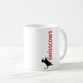 Swisscowsのコップライト コーヒーマグカップ (正面右)