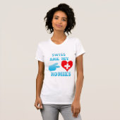 Swisssは私のHomiesです Tシャツ (正面フル)
