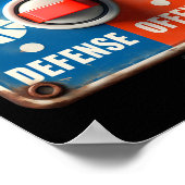 Switch Between Offense And Defense - Ller Mode Sig ポスター (角)