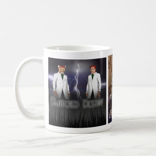 Switched Destinies 3 book cover coffee mug コーヒーマグカップ (左)
