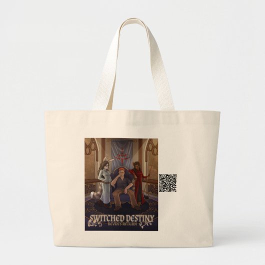 Switched Destinies Tote Bag ラージトートバッグ (正面)