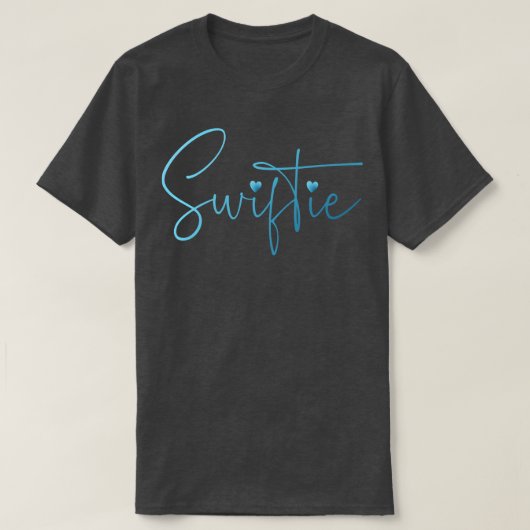 Switie Blue Fade Tシャツ (デザイン正面)