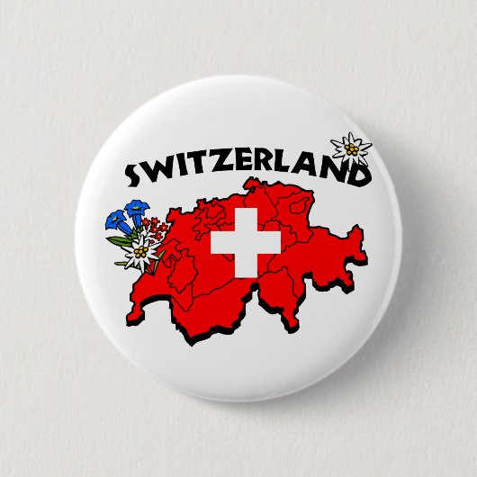 Switzの地図Pin 缶バッジ (正面)