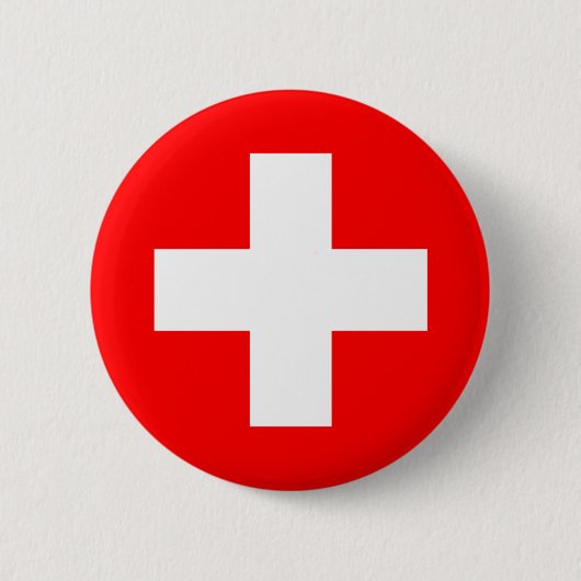 Switzerland 缶バッジ (正面)