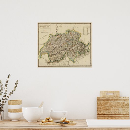 Switzerland 19 ポスター (キッチン)