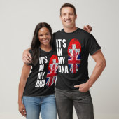 Switzerland And British Mix DNA Heritage Tシャツ (ユニセックス)