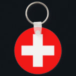 Switzerland Flag キーホルダー<br><div class="desc">Switzerland Flag</div>