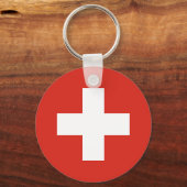 Switzerland Flag キーホルダー (裏面)