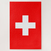 Switzerland Flag ジグソーパズル (縦)