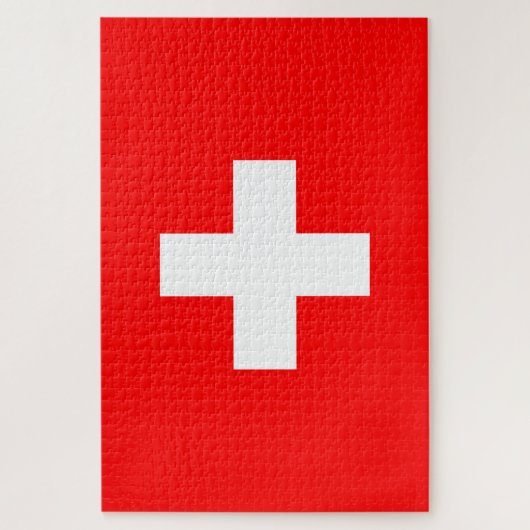 Switzerland Flag ジグソーパズル (縦)