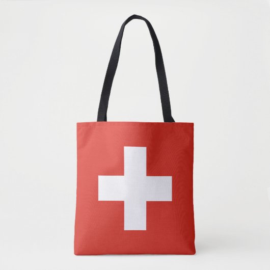 Switzerland Flag トートバッグ (正面)
