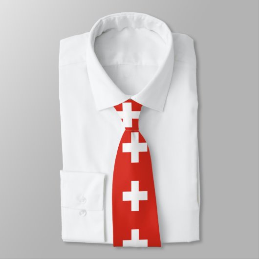 Switzerland Flag ネクタイ (タイ)