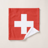 Switzerland Flag バスタオルセット (ウォッシュタオル)