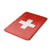 Switzerland Flag バスマット (アングル)