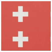 Switzerland Flag ファブリック (クローズアップ)