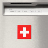 Switzerland Flag マグネット (インサイチュ (食洗機))