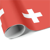 Switzerland Flag ラッピングペーパー (ロールコーナー)