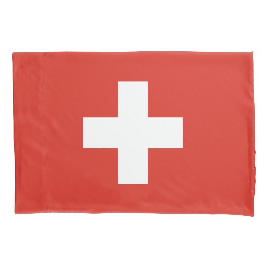 Switzerland Flag 枕カバー (正面)