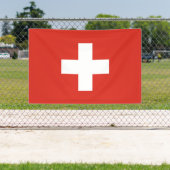 Switzerland Flag 横断幕 (インサイチュ)
