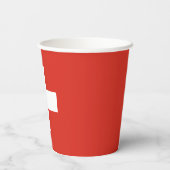 Switzerland Flag 紙コップ (裏面)