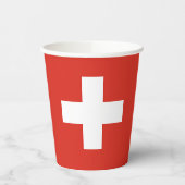 Switzerland Flag 紙コップ (左)