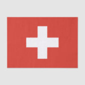 Switzerland Flag 薄葉紙 (正面)