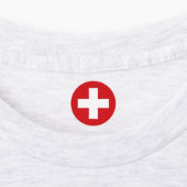 Switzerland Flag Emblem ラベル (貼付)