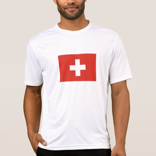 Switzerland Flag Tシャツ (正面)