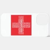 Switzerland Flag Word Cloud Case-Mate iPhoneケース (裏面 (横))
