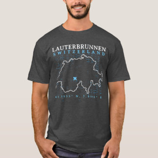 Switzerland Lauterbrunnen Tシャツ