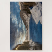 Switzerland Mountain Lake Jigsaw PUzzle ジグソーパズル (縦)