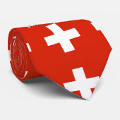 Switzerland national flag ネクタイ (ロール)