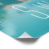 Switzerland Swiss Alps Matterhorn Travel Poster ポスター (コーナー)