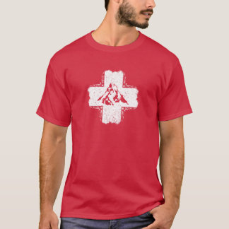 Switzerland T-Shirt - Swiss Flag T-Shirt Tシャツ