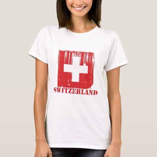 switzerlandflag6.ai tシャツ (正面)