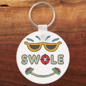 Swole Bodybuilding キーホルダー (正面)