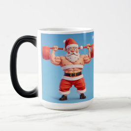 Swole Santa：利益と提供プレゼント モーフィングマグカップ