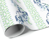 Swoon Staffordshire Dogs Vine Slate and Green ラッピングペーパー (ロールコーナー)