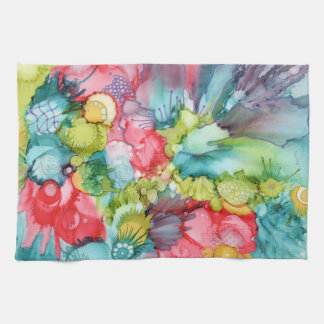 Swooshの落書きの台所タオル キッチンタオル